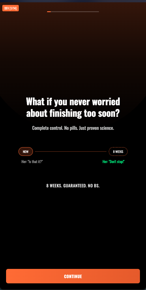 Stamina App Screenshot